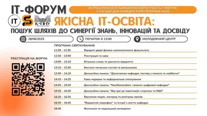 Якісна IT-Освіта: Пошук шляхів до синергії  знань, інновацій та досвіду